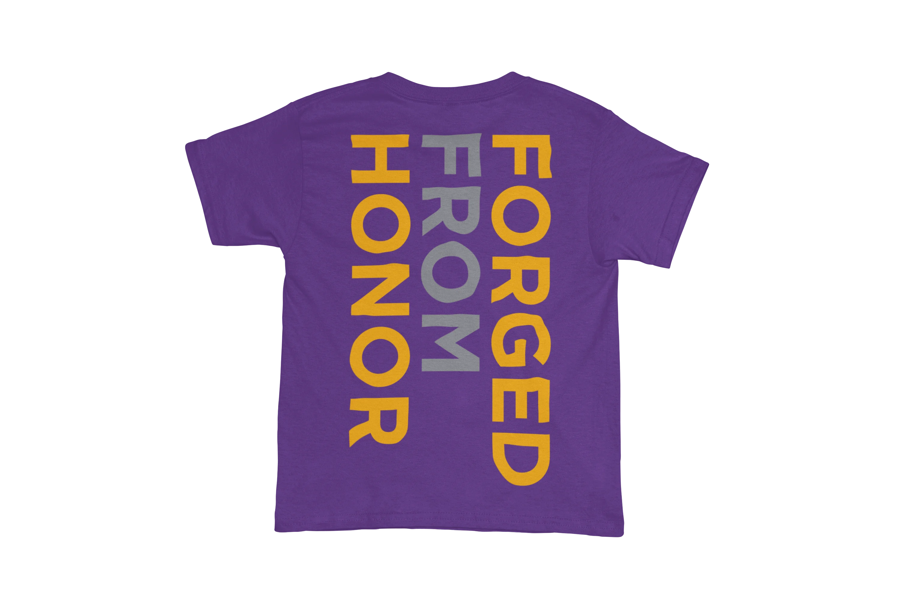 05_TShirt_Purple_ForgedFromHonor_Back